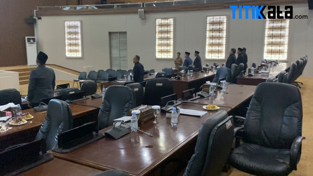 Rapat Paripurna Persetujuan Raperda Bank Banten Ditunda, Anggota Sidang Tak Kuorum
