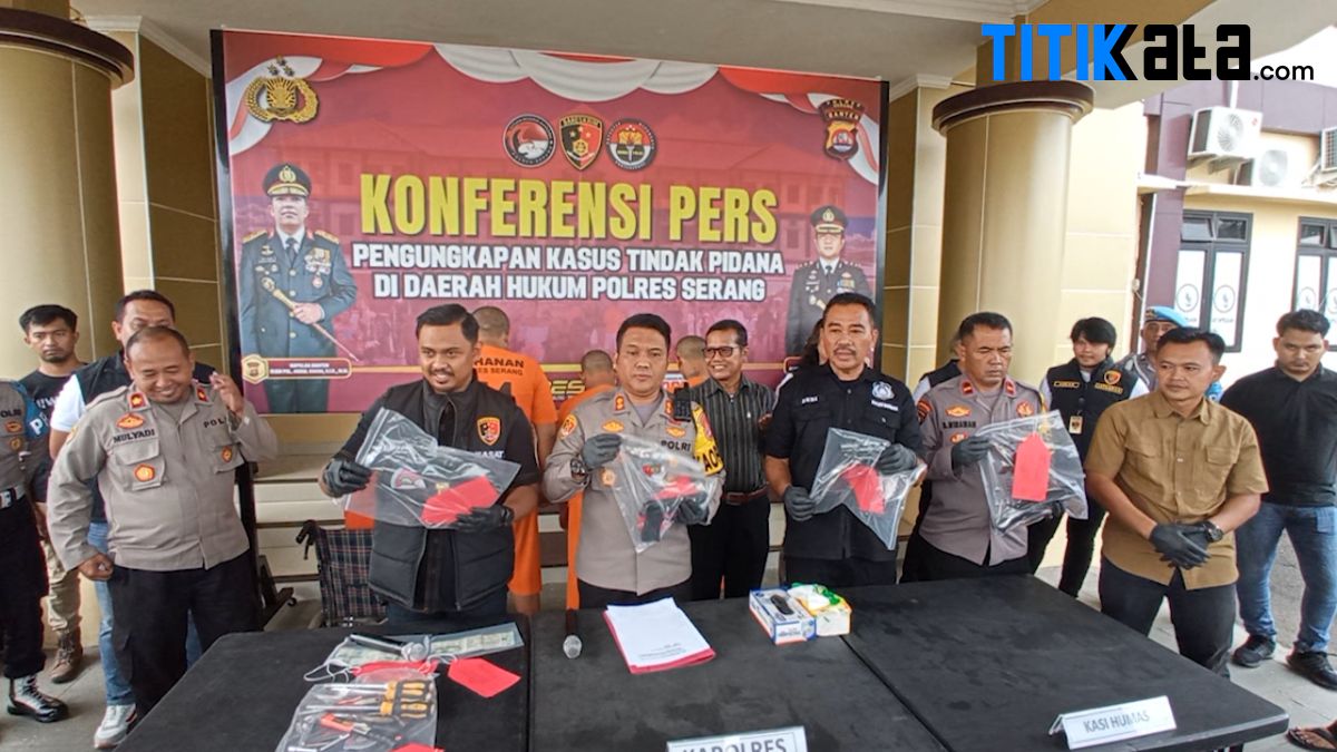 Dua Dari Empat Pelaku Spesialis Curanmor di Kabupaten Serang Didor Polisi