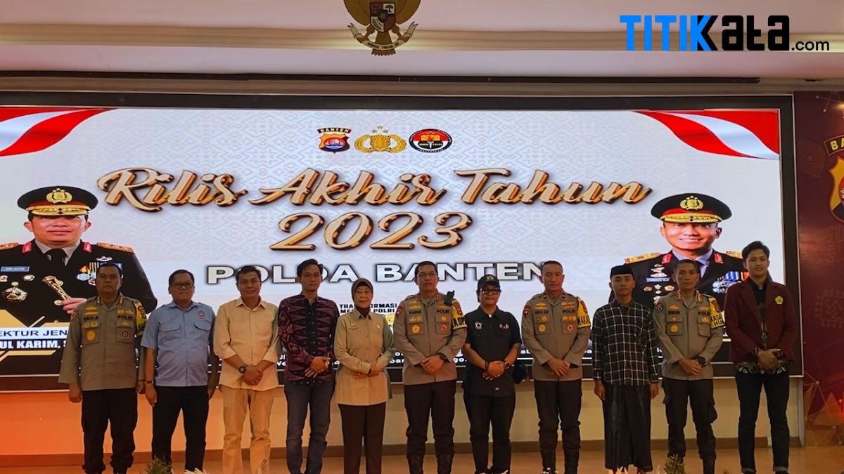 1500 Tersangka Dari 7.300 Perkara Diungkap Polda Banten Sepanjang Tahun 2023
