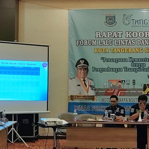 Gelar Rakor Forum Lalin, Dishub Tangsel Cari Solusi Kemacetan