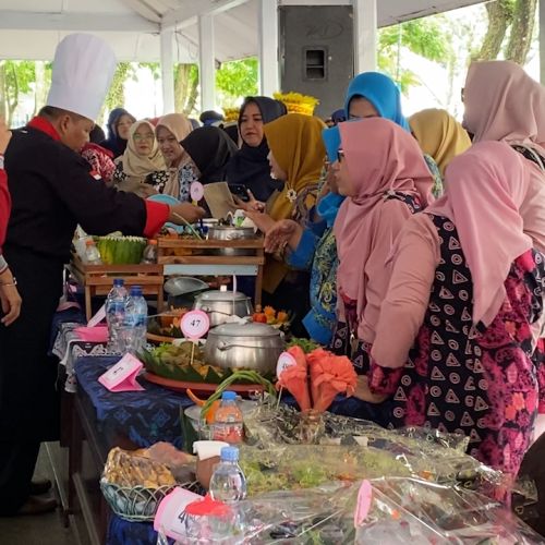 DWP Lebak Gelar Lomba Senam dan Kreasi Nasi Liwet dalam Rangka HUT ke-24 DWP