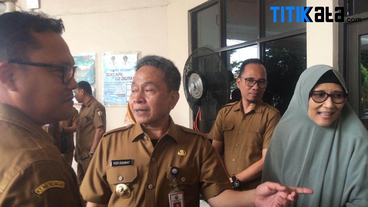 Pj Wali Kota Serang Sidak Hari Pertama Pasca Libur Tahun Baru