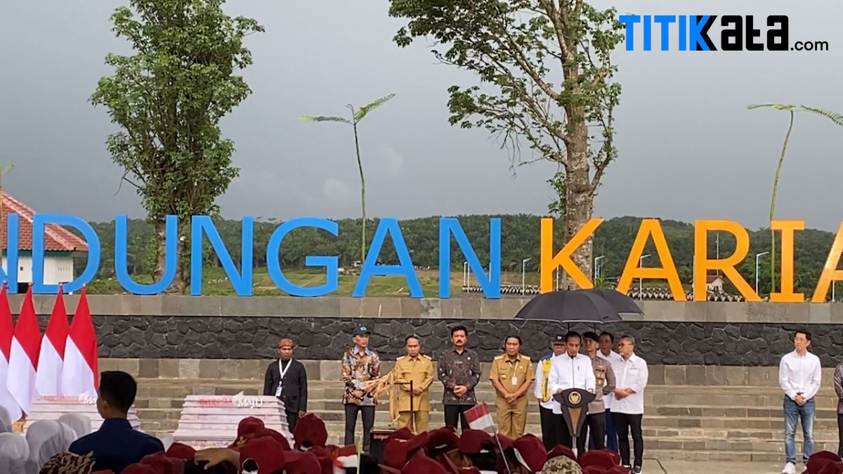 Jokowi Resmikan Bendungan Karian, Anggaran Terserap Rp2,2 Triliun