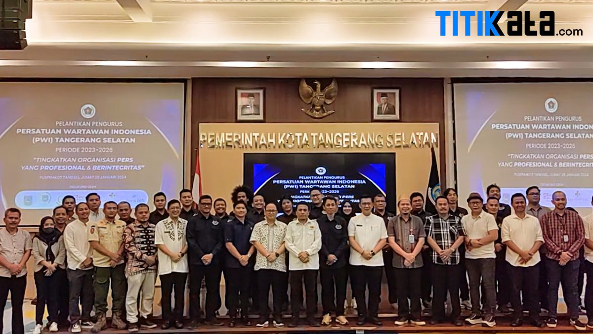 Pengurus PWI Tangsel 2023-2026 Resmi Dilantik dan Siap Bersinergi