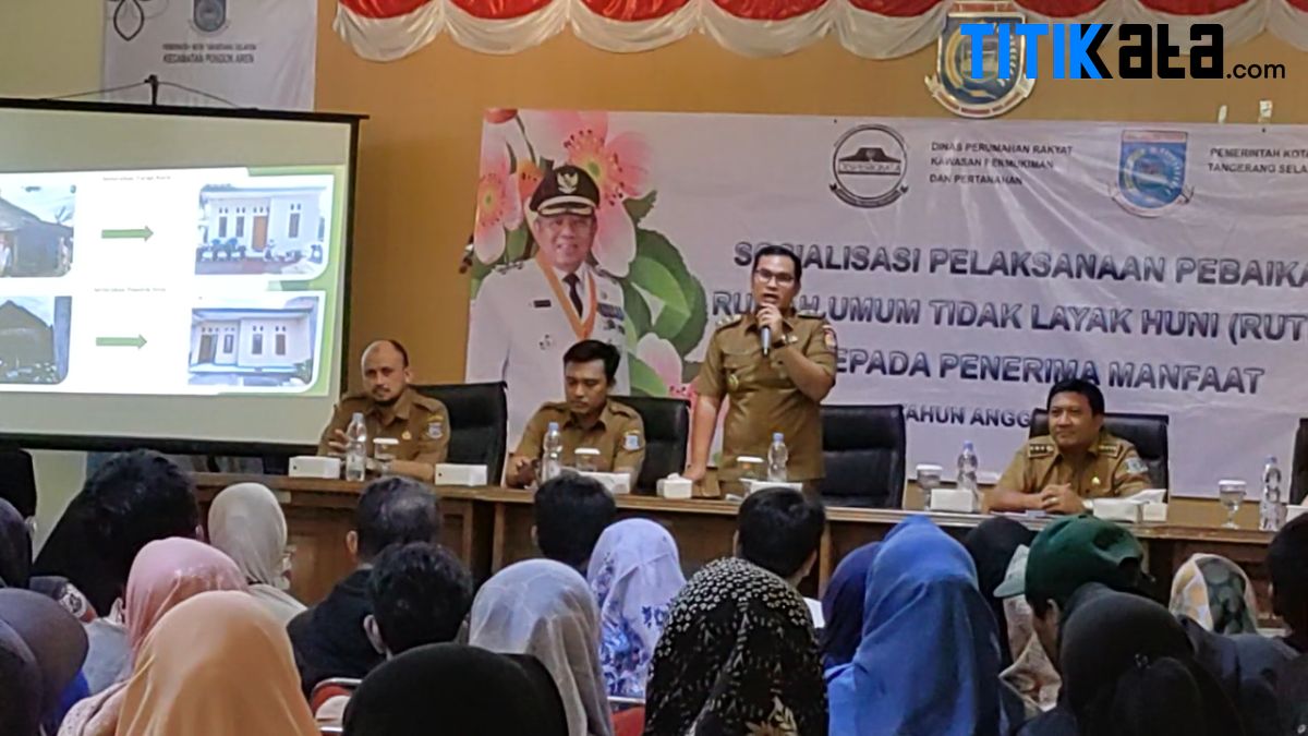 Tahun Ini 510 Rumah Tidak Layak Diperbaiki Pemkot Tangsel