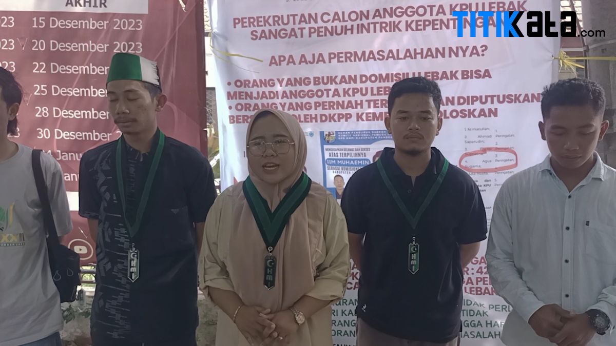 Proses Rekrutmen Calon Komisioner KPU Lebak Diniali Penuh Intrik