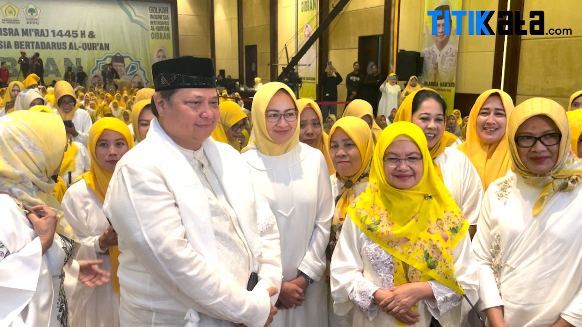 Jelang Pencoblosan 14 Februari, Ribuan Orang Ikuti Golkar Indonesia Bertadarus Al-Quran.