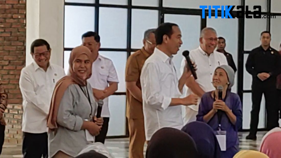 Presiden Jokowi Berikan Bantuan Beras dan Sembako Untuk Warga Tangsel