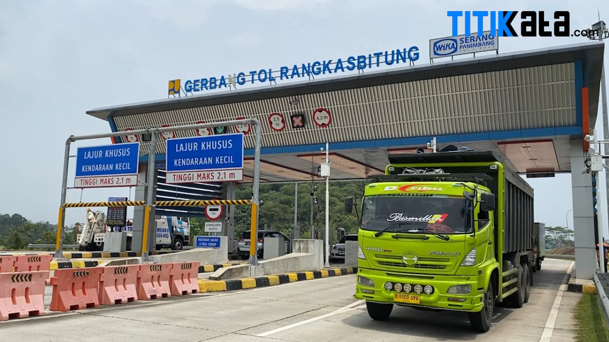 Volume Kendaraan di Tol Rangkasbitung Diprediksi Melonjak 63 Persen pada Lebaran 2024