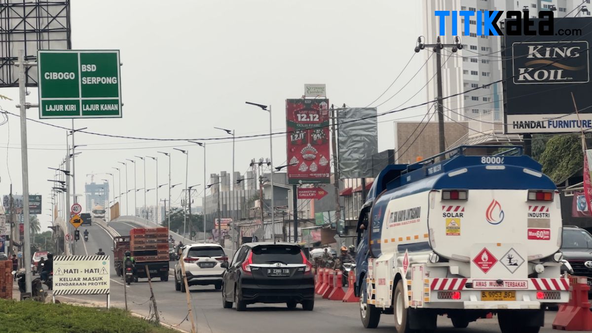 DBMSDA Kabupaten Tangerang Telah Perbaiki Ruas Jalan yang Dilintasi Pemudik