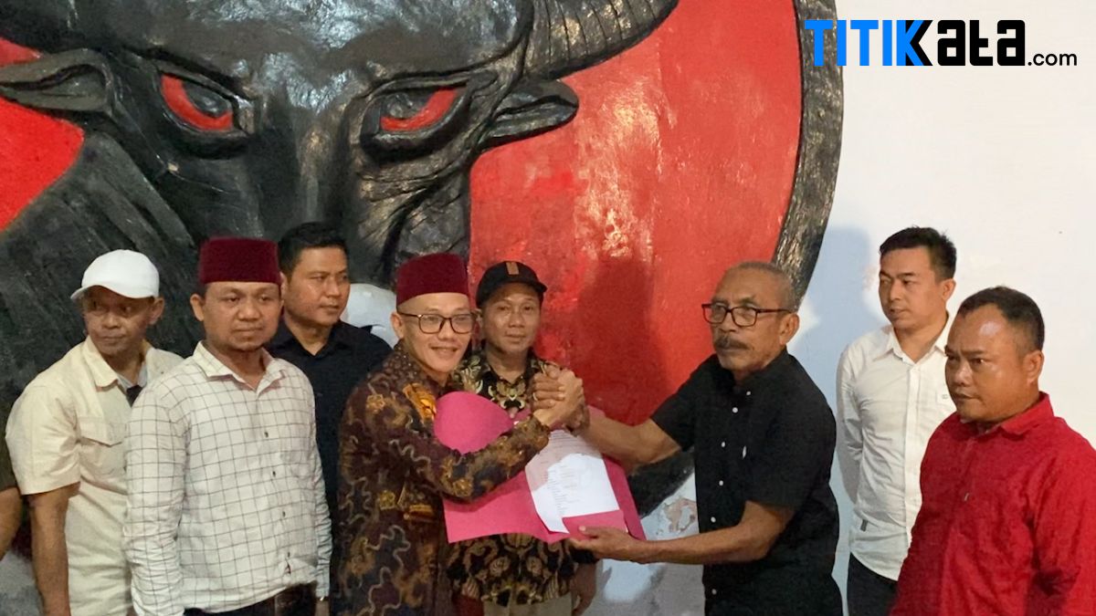 Daftar ke PDIP, Ketua APDESI Lebak Tak Gentar Hadapi Trah Jayabaya di Pilkada 2024