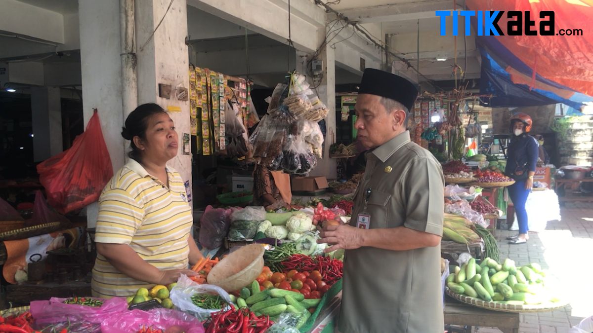 Pj Wali Kota Serang dapati Harga Bawang Merah Tembus Rp80 ribu di Pasar Lama