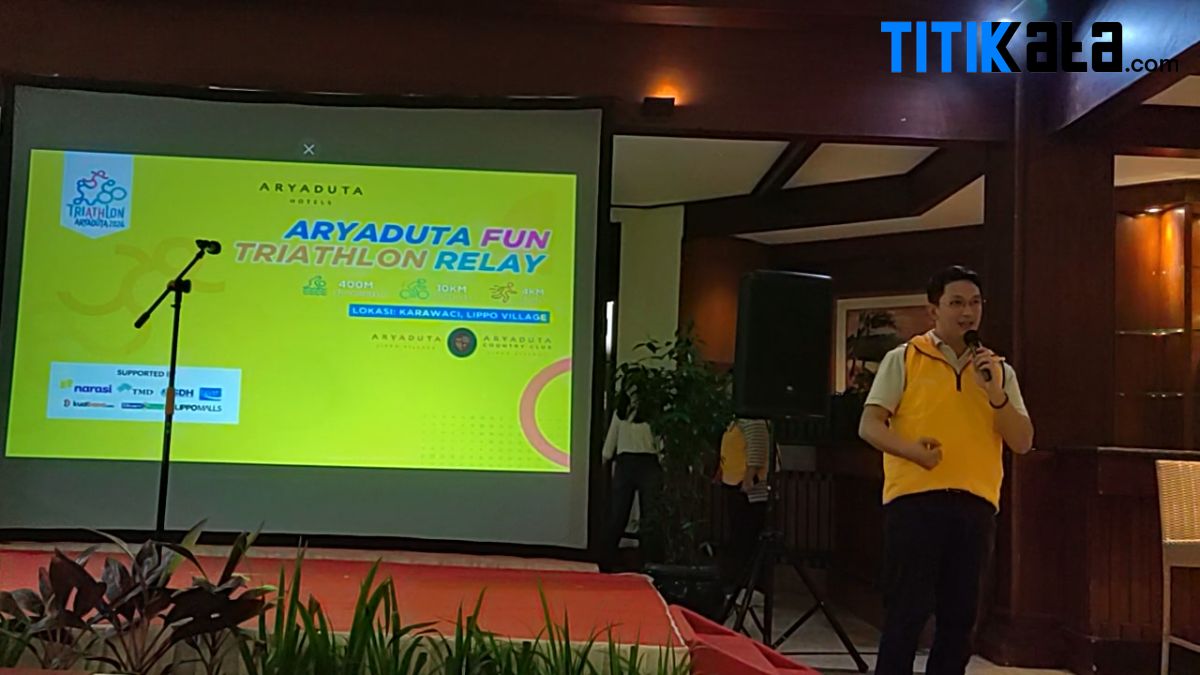 Puncak Tjakap Djiwa dengan Aryaduta Fun Triathlon Relay 2024 Berhadiah Puluhan Juta Rupiah