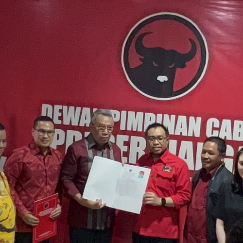 Hanya Benyamin-Pilar Mendaftar Bacalon Kepala Daerah ke PDIP
