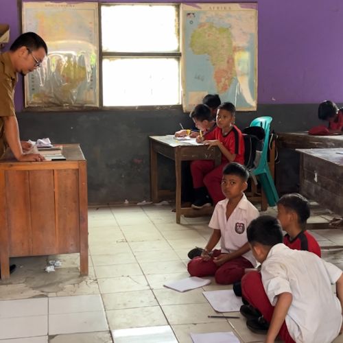 Menengok Gedung SD 'Burik' di Kabupaten Tangerang