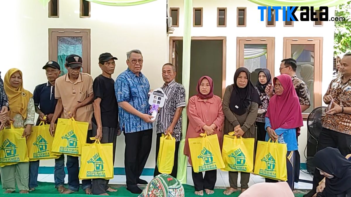Terharu Bisa Tempati Rumah Layak Huni, Warga Setu Tangsel Ucapkan Banyak Terimakasih