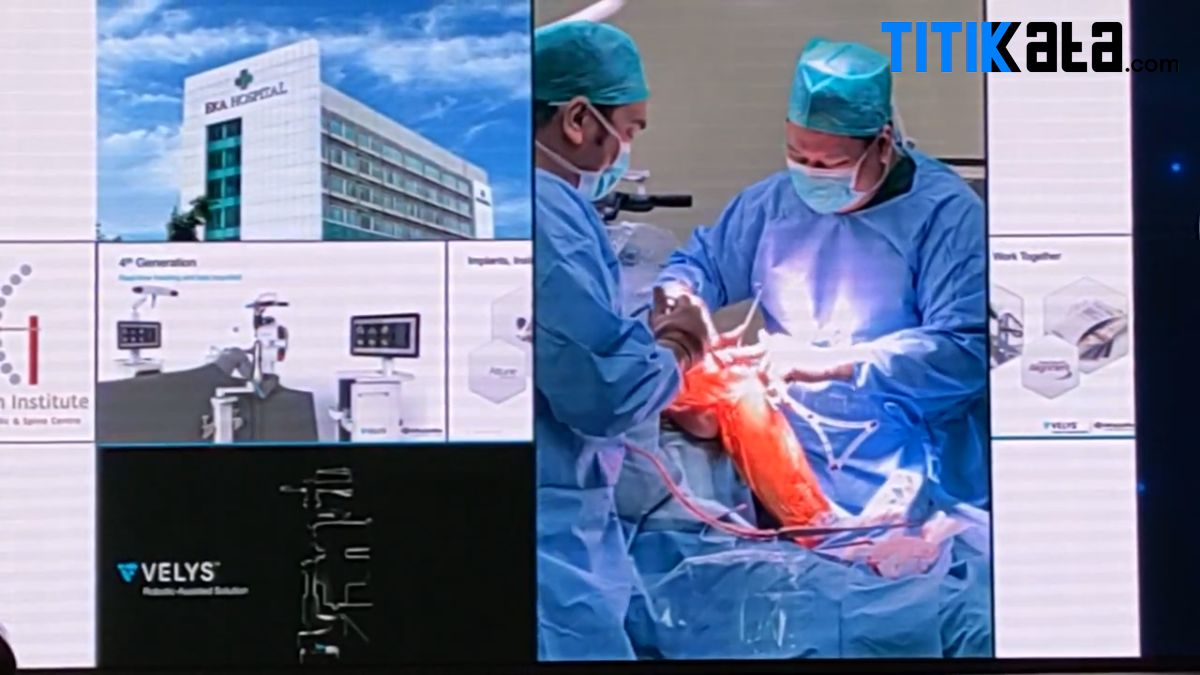 Eka Hospital Luncurkan Teknologi Robotik untuk Operasi Penggantian Lutut