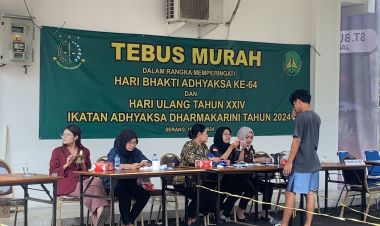 Pasar Tebus Murah Kejati Banten Diserbu Warga