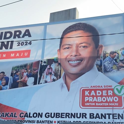 Andra Soni-Dimyati Diusung 7 Parpol Besar