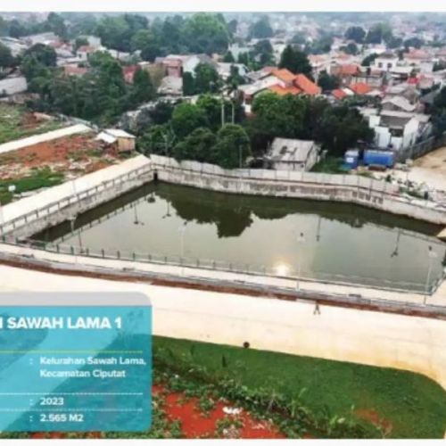 Atasi Banjir, 9 Tandon Baru Dibangun di Tangsel