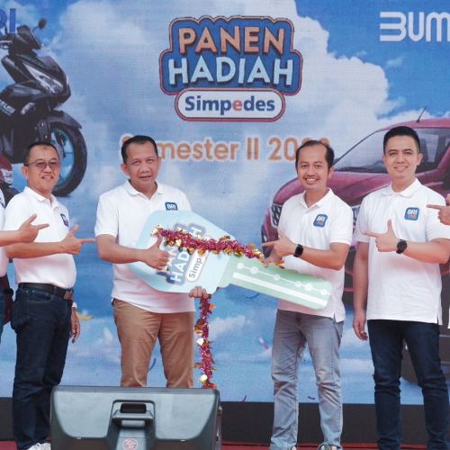 BRI KC Jakarta Pasar Minggu Undi Panen Hadiah Simpedes