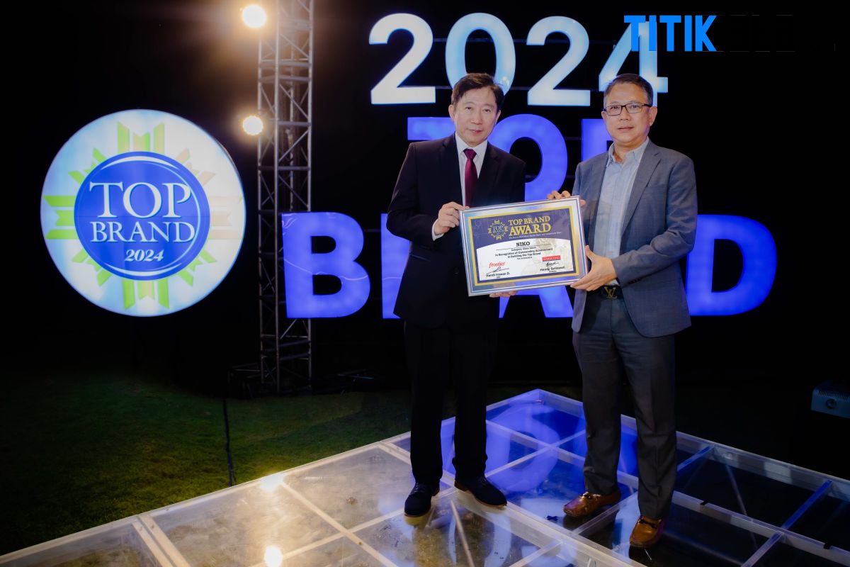 Raih Top Brand Award, Kompor Kaca NIKO Terus Diakui Kualitasnya