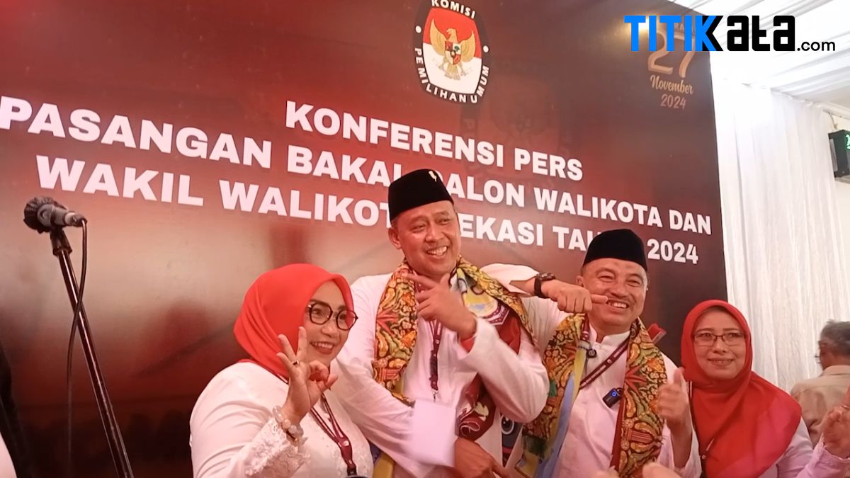 Daftar ke KPU Kota Bekasi, Tri-Bobihoe Akan Jaga Amanah Masyarakat