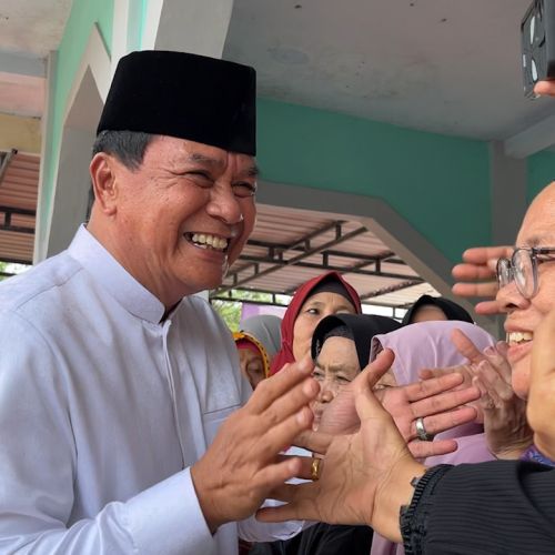 Maesyal Rasyid Hadiri Pengajian di Ponpes Raudlatus Sibyan