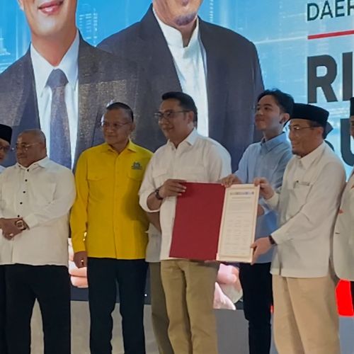 Pilkada DKI Jakarta, Ridwan Kamil-Suswono Didukung 12 Parpol