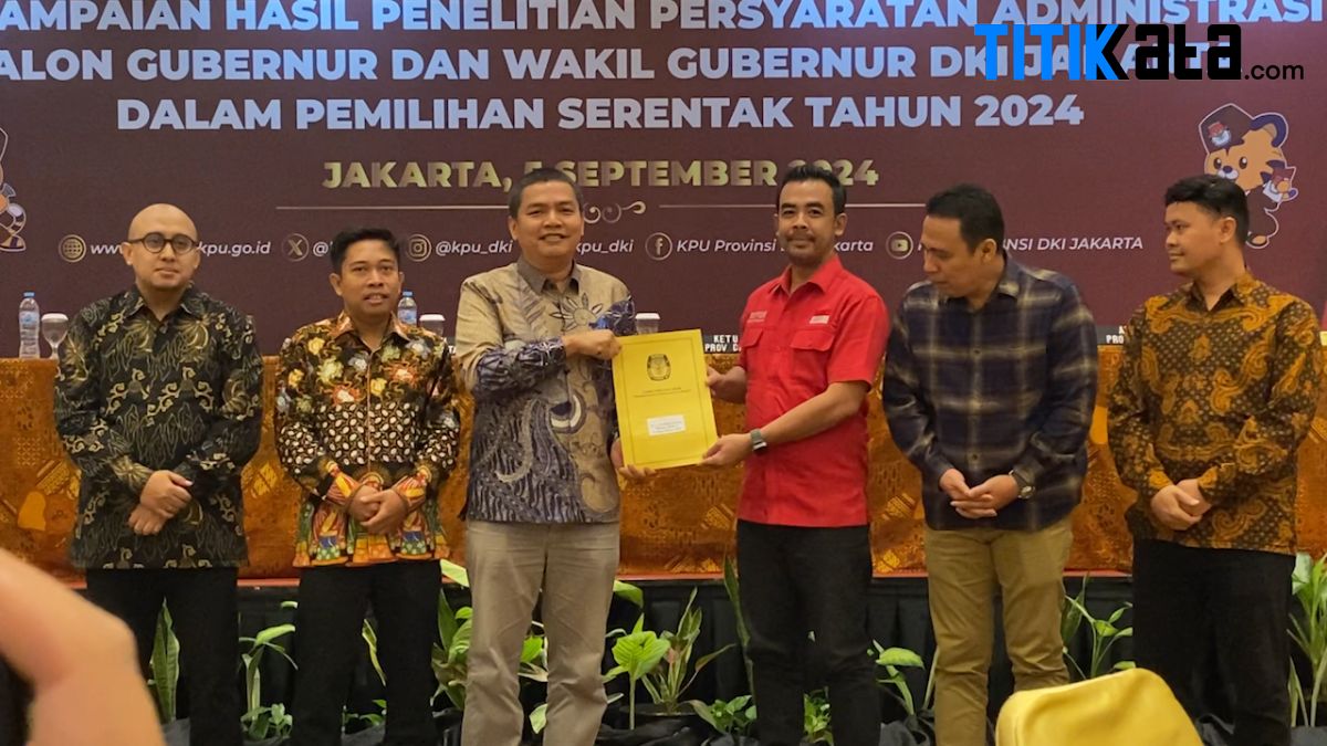 3 Bakal Calon Tak Penuhi Syarat Administrasi Pendaftaran Pilgub DKI Jakarta
