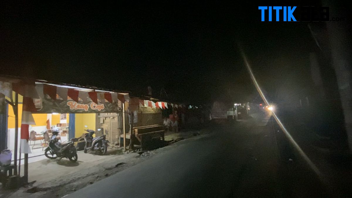 Warga Keluhkan Jalan Imam Bonjol Kota Cilegon Minim Penerangan