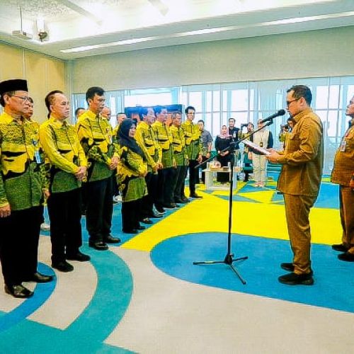 Wakil Walikota Pilar Saga Kukuhkan Dewan Pengupahan Tangsel Periode 2024-2027