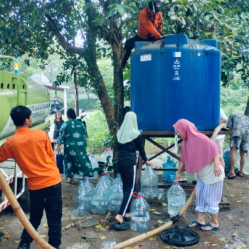 Musim Kemarau, Pemkot Tangsel Penuhi Kebutuhan Air Warga