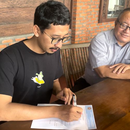 Plt PWI Banten Lakukan Konsolidasi dan Pakta Integritas Pengurus PWI di Wilayah Banten