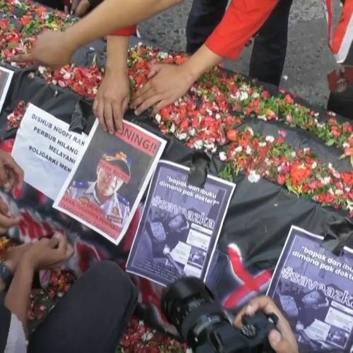 Pelanggaran Jam Operasional Truk Hanya Dibiarkan, GMNI Kabupaten Tangerang: Pemerintah Budek dan Buta