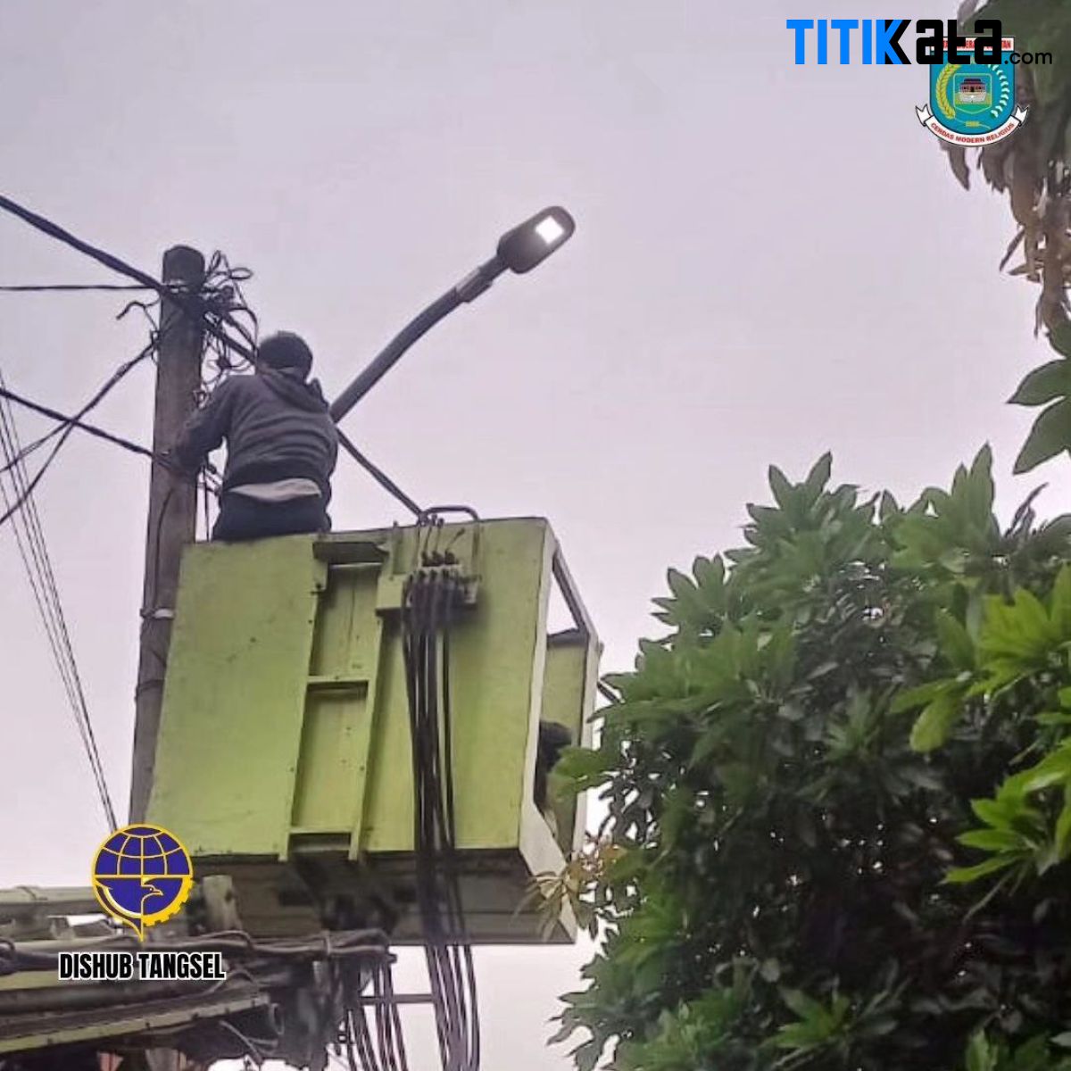 Pemkot Tangsel Perbaiki 4.738 Lampu PJU di Seluruh Kecamatan
