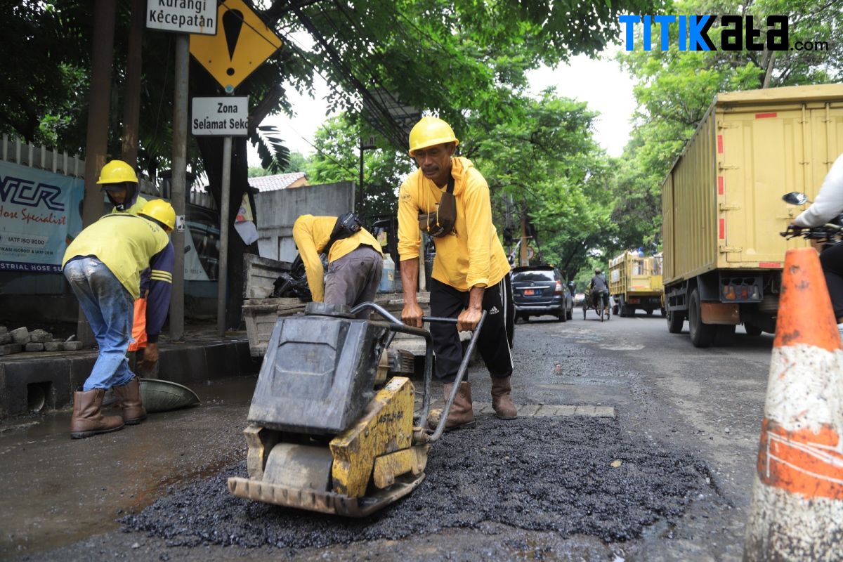 Pemkot Tangerang Gerak Cepat Perbaiki Jalan Rusak di Jalan KS Tubun