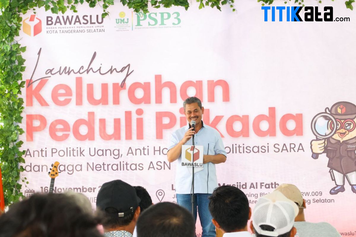 Tabrani Imbau Masyarakat Ikut Aktif dan Jaga Kualitas Penyelenggaraan Pilkada di Tangsel