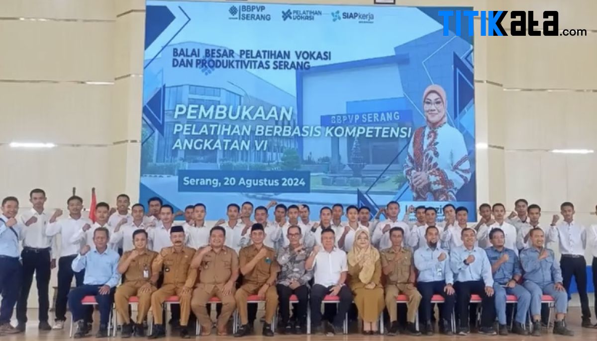 Disnakertrans Kabupaten Serang Gelar Pelatihan Khusus Juru Las dan Kontruksi Baja