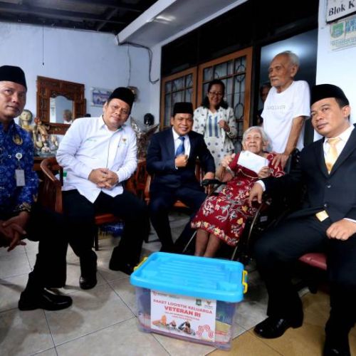 Hari Pahlawan, Pj Wali Kota Tangerang Sambangi Rumah Veteran Kemerdekaan
