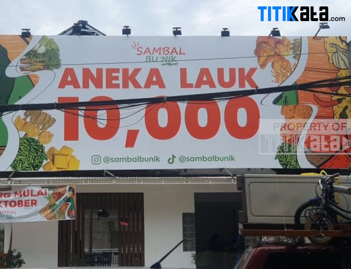 Resto Sambal Bu'Nik Bintaro Diduga Tak Sesuai Peraturan dan Ketentuan