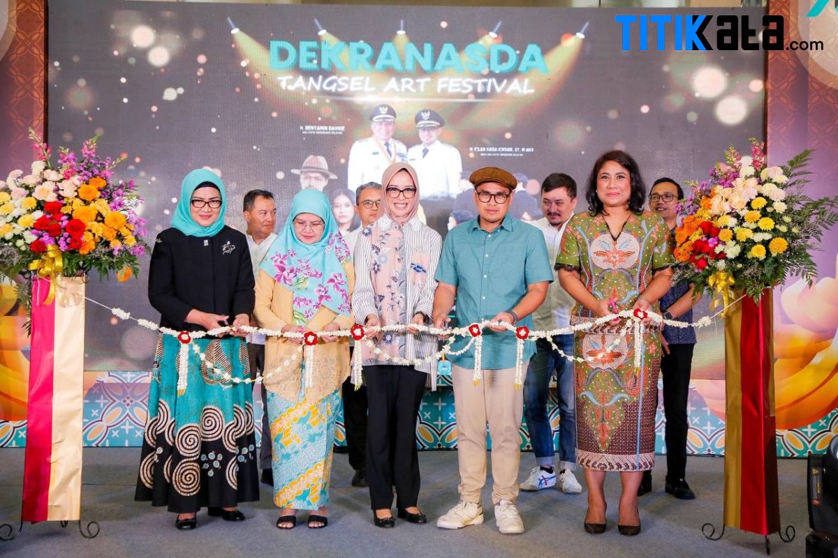 Buka Dekranasda Tangsel Art and Festival 2024, Pilar: Pemkot Dukung Kemajuan UMKM Lokal dan Ekraf