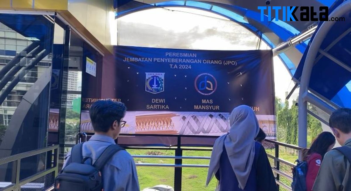 Pj Teguh Resmikan JPO Mas Mansyur Senilai Rp19 Miliar