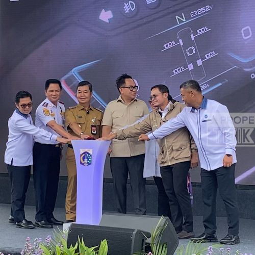 200 Unit Bus Listrik Diluncurkan Transjakarta