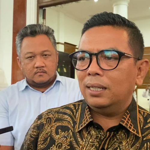 Andra Soni Temui Pj Gubernur Banten