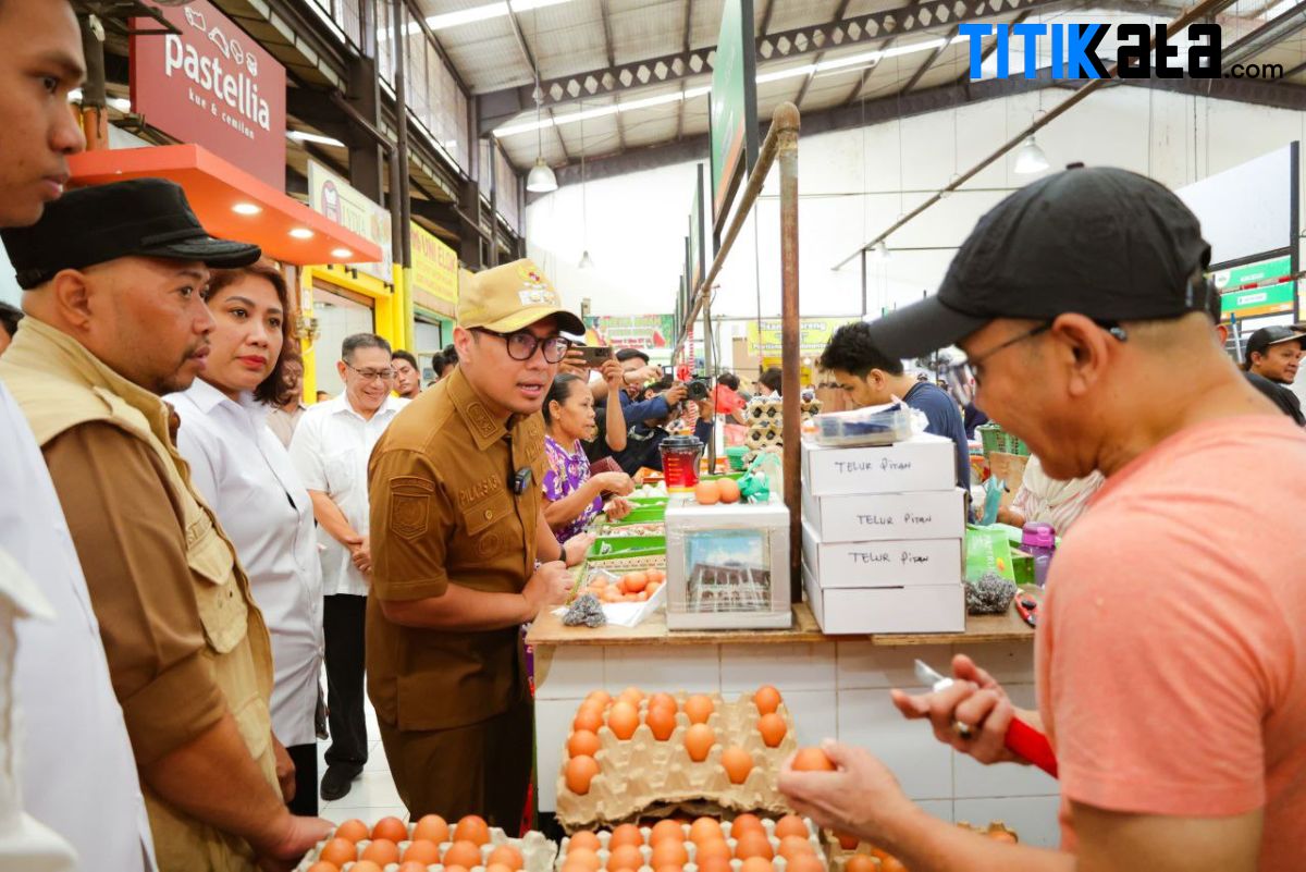 Sidak Pasar Jelang Ramadan, Pilar: Harga Stabil, Stok Aman