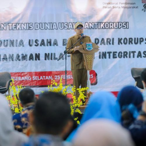 Pemkot Tangsel dan KPK RI Gelar Bimtek Keluarga Berintegritas dan Dunia Usaha Antikorupsi