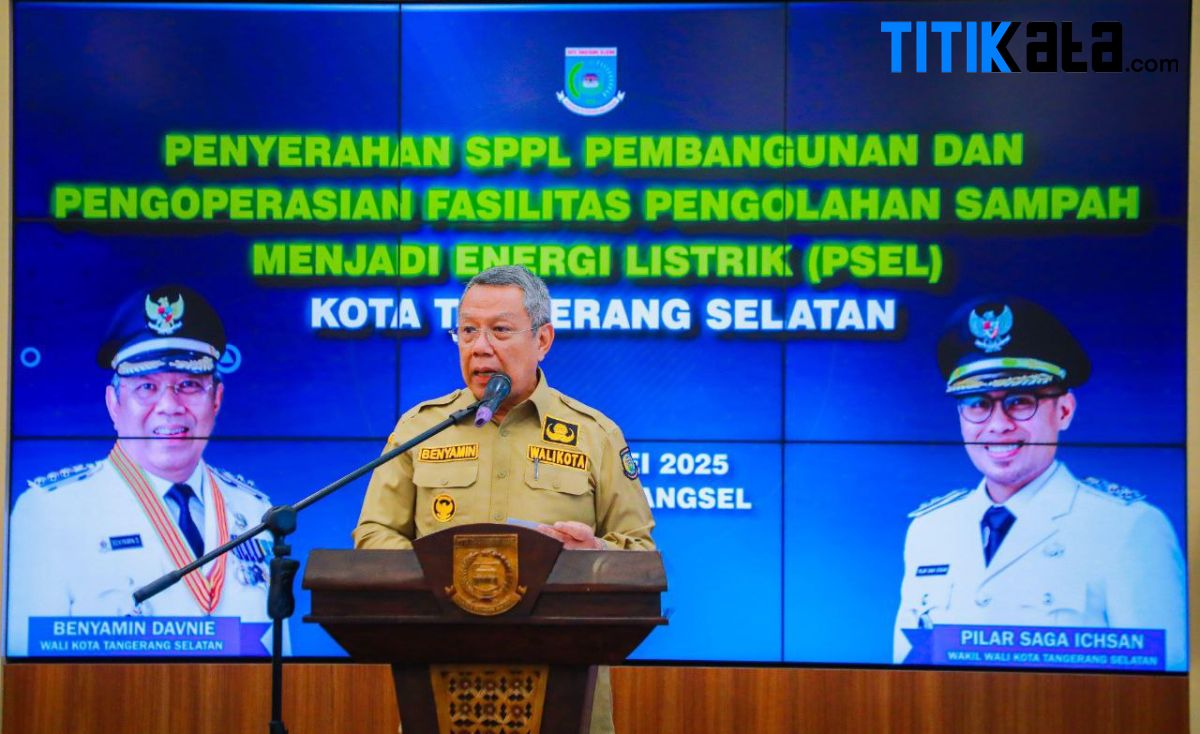 Tangsel Bangun PSEL Rp2,65 Triliun Tanpa APBD, Target Operasi 2029