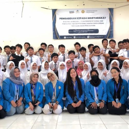 Lewat PKM, Mahasiswa Unpam Ajak Siswa Atasi Bullying di Sekolah