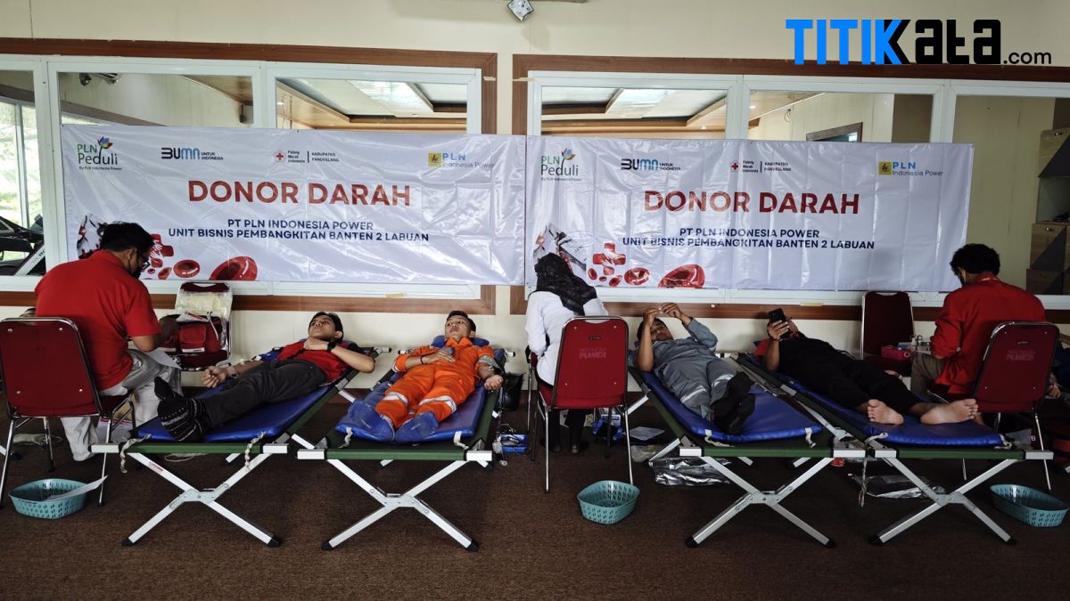 PLN IP UBP Banten 2 Labuan Donor Darah, 47 Kantong Darah Terkumpul